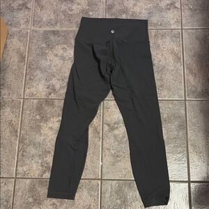 Grey High-Waisted Leggings